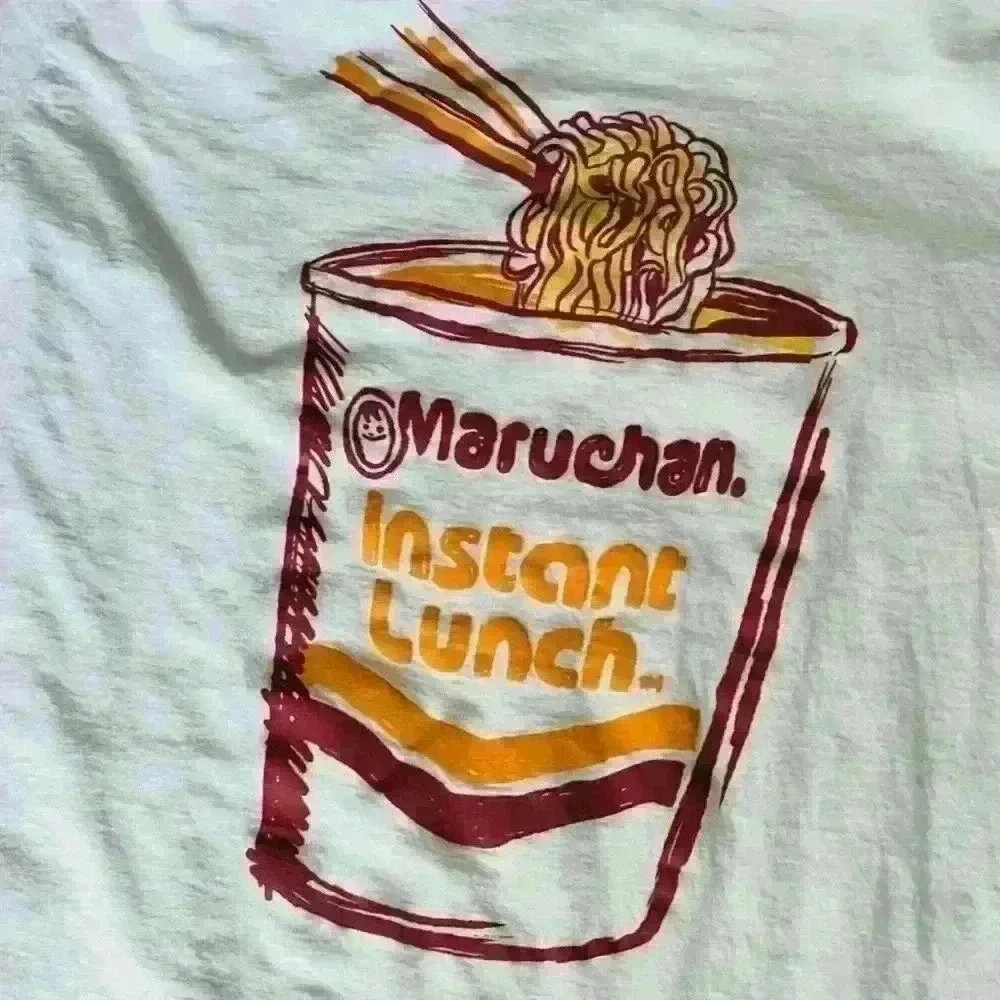 Maruchan - Men's Graphic T-Shirt - White Short Sleeve - Crew Neck 2XL Ramen XXL - Picture 3 of 4